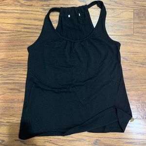 Black women’s flow tank top